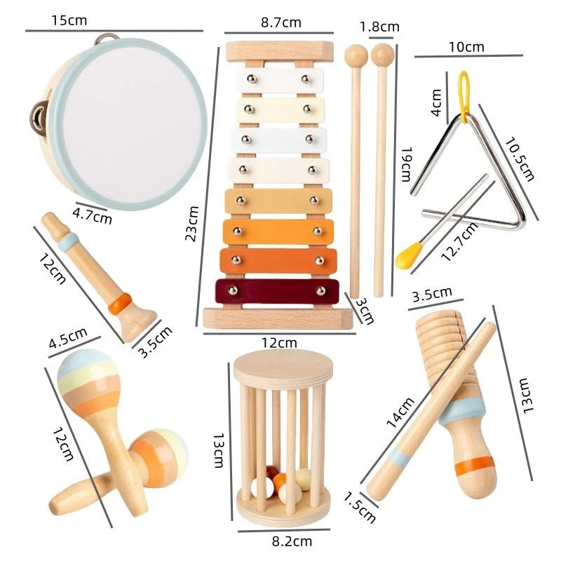 Ensemble d'Instruments pour Enfants | Le Montessori Star Band™