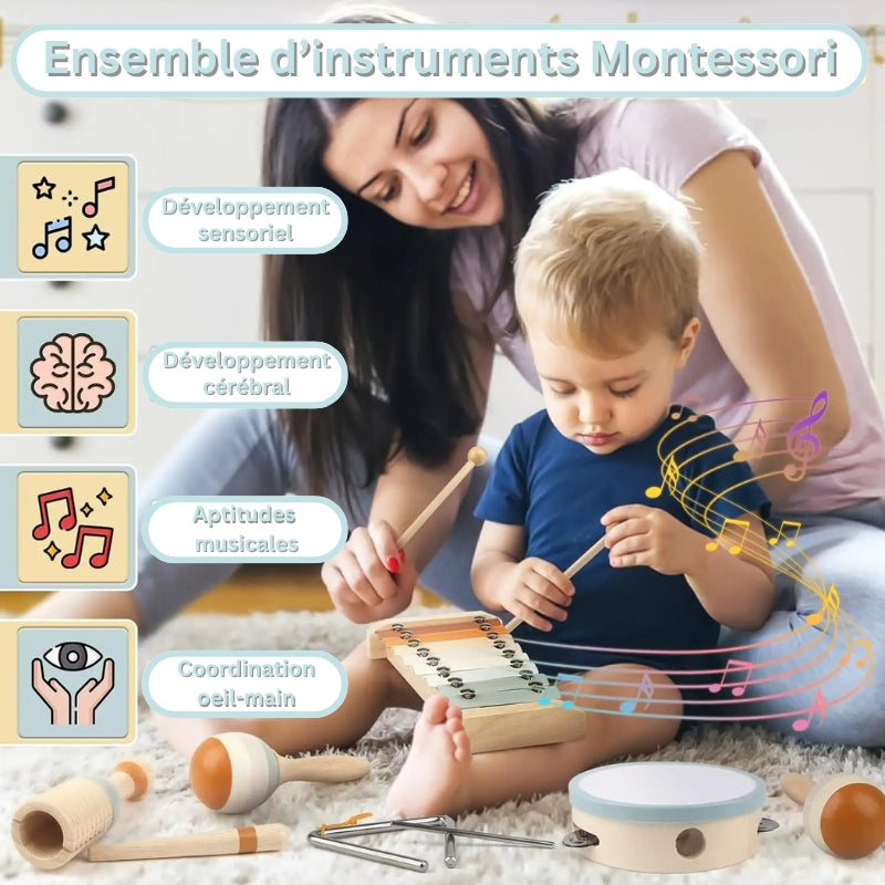 Ensemble d'Instruments pour Enfants | Le Montessori Star Band™