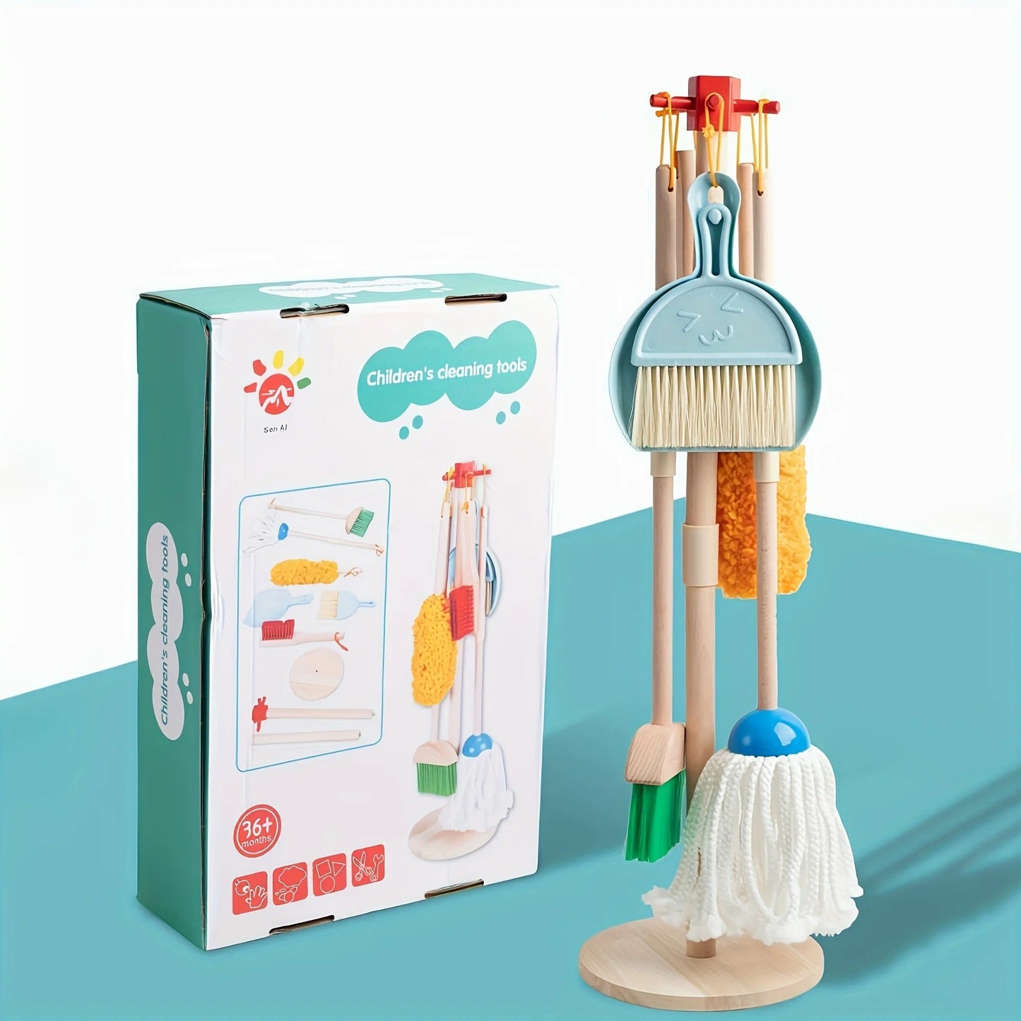 Kit de nettoyage pour enfants 100% utilisable