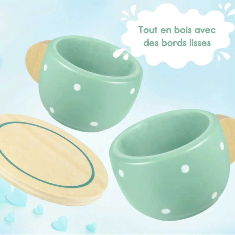 Jouet en Bois | Service à Thé