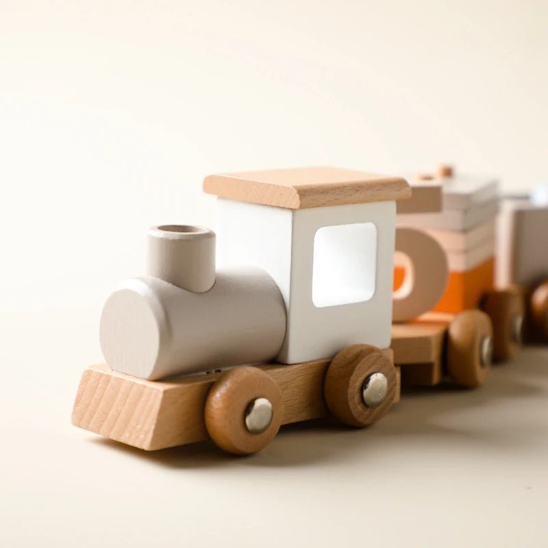 Toy Train | The 1 to 5 Express™ - Wood 'N Pals France